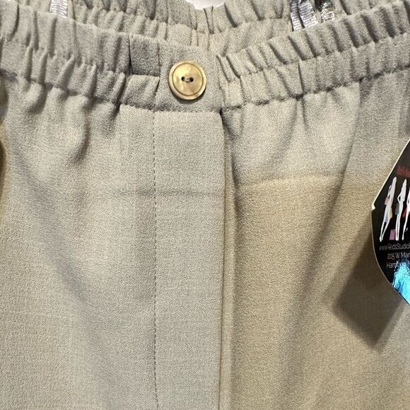 NWOT M Collection Plus Size Elastic Waist Khaki Pull On Dress Pants - Size 22 - Picture 5 of 10